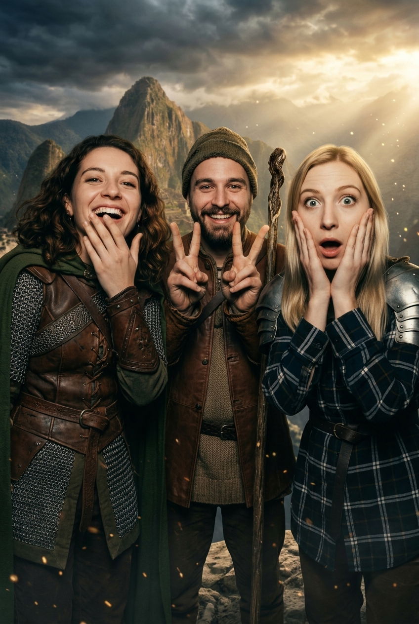 KI Fotobox – Fantasy Abenteuerwelt